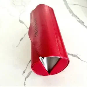 Vintage Valentino Hardshell Glasses Case Valentino Red Sunglasses Eye Glasses Hard Clamshell Case  main image 4